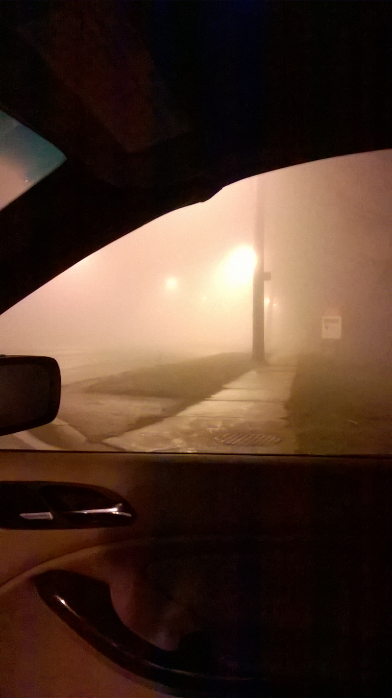 Illustration for article titled I Had to Drive Home In This....